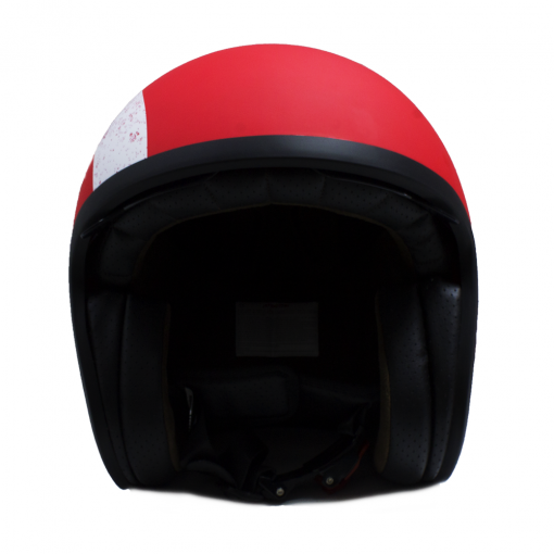 Casco Moto Jet Sunra Rojo 8