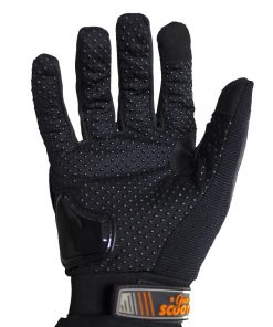 Guantes Táctiles Antideslizantes Moto Naranja Talla L 11