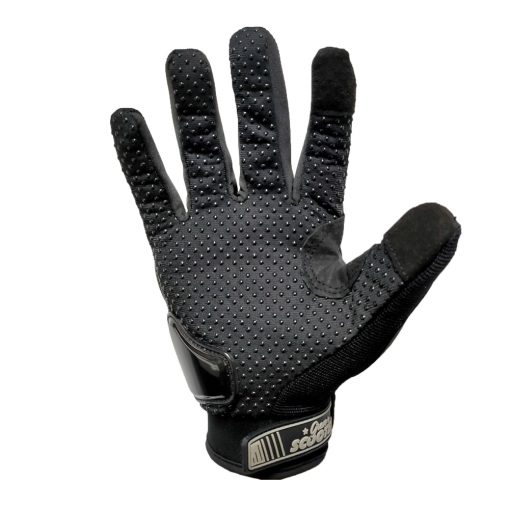 Guantes Táctiles Antideslizantes Moto Negro Talla M 5