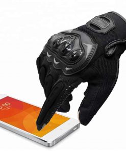 Comprar Guantes Táctiles Antideslizantes Moto Negro Talla L 14