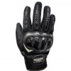 Guantes Táctiles Antideslizantes Moto Negro Talla M 1