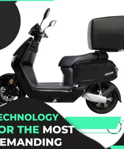 SUNRA RS Delivery 3000W/40AH Negro 125e (Doble Batería) 8