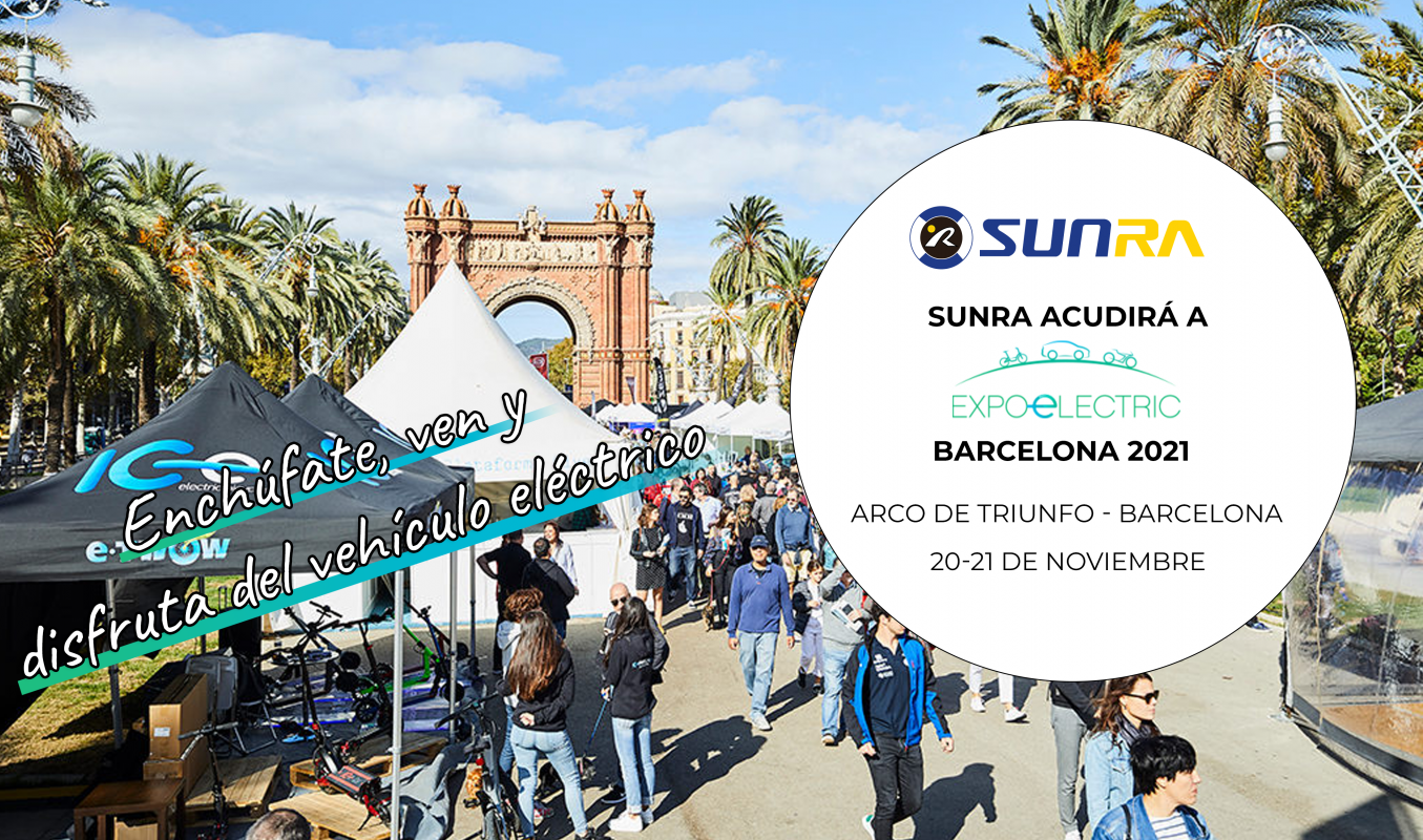 Sunra acudirá a Expoelectric Barcelona 2021