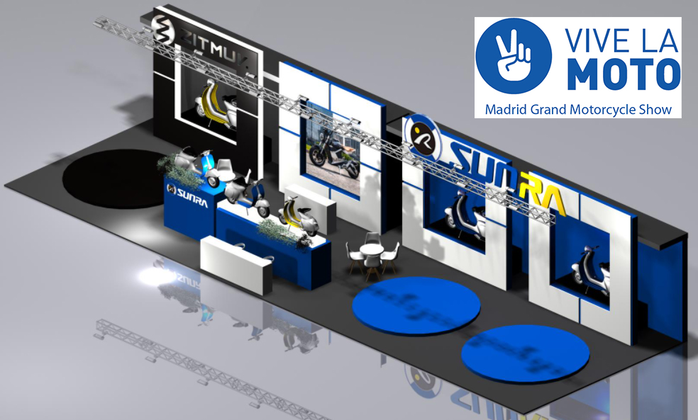 SUNRA y ZITMUV asistirán a Vive La Moto 2022 con el Sorteo de Una Moto Gratis 1