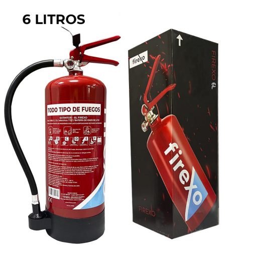 Extintor 6L ABCDEF / Baterías de Li-Ion FIREXO 9